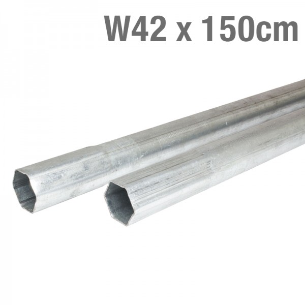 EDISION ΙΣΤΟΣ ΜΕΤΑΛΛΙΚΟΣ ΓΑΛΒΑΝΙΖΕ Φ42 x1,5mm 150cm